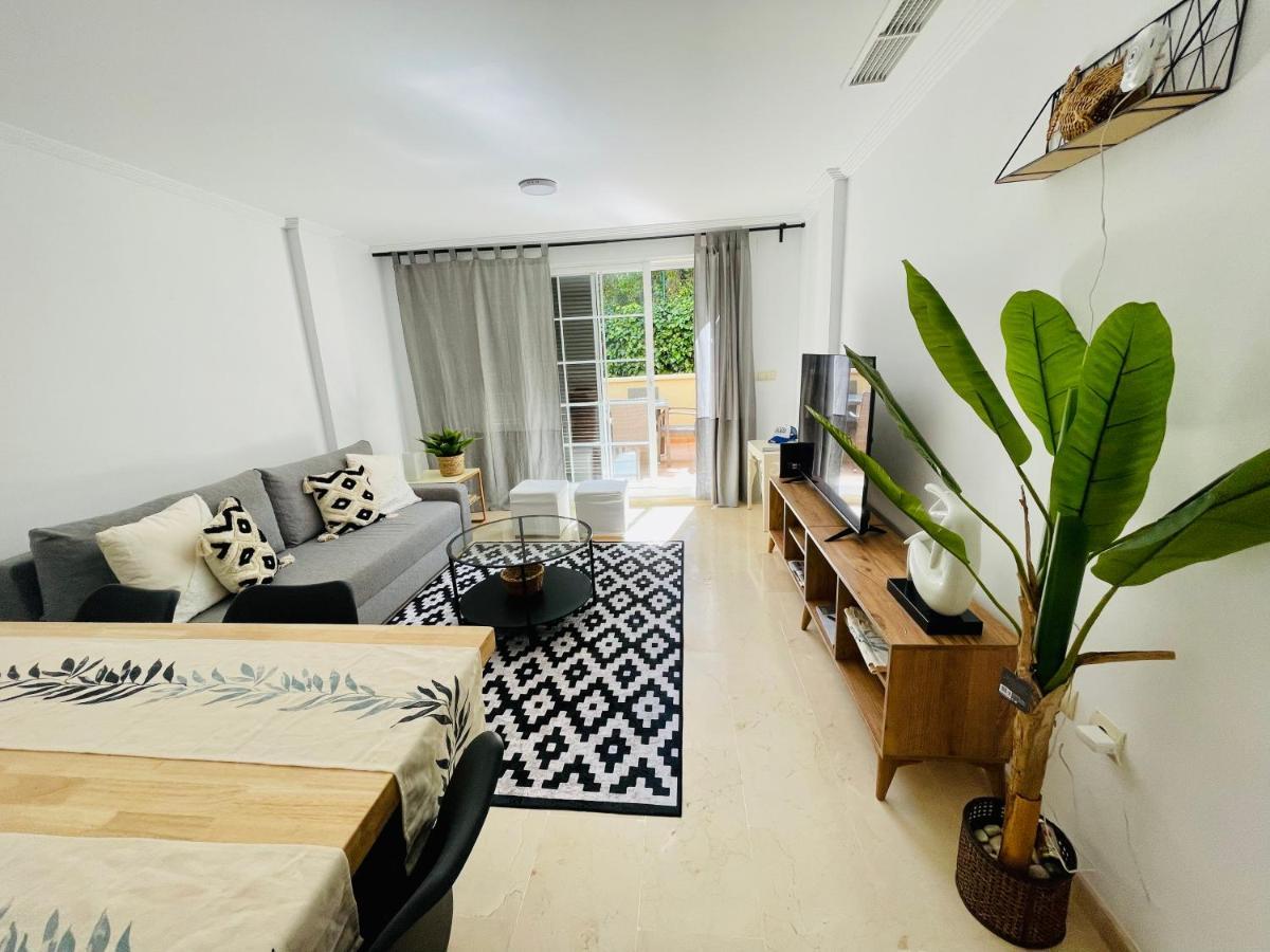 Marbella Pleasant Duplex by Elviria Las dunas beach Bagian luar foto