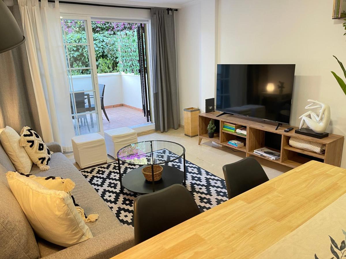 Marbella Pleasant Duplex by Elviria Las dunas beach Bagian luar foto