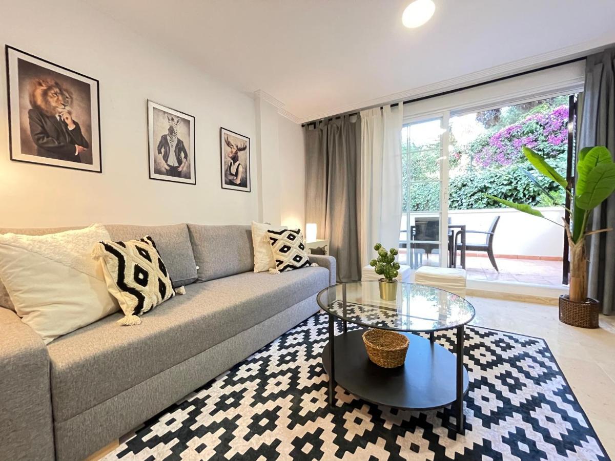 Marbella Pleasant Duplex by Elviria Las dunas beach Bagian luar foto